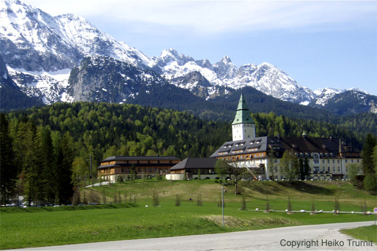 08.Schloss Elmau, Wetterstein-Gebirge