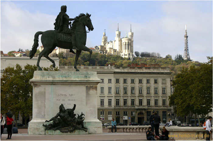 14.Louis XIV., Place Bellecourt