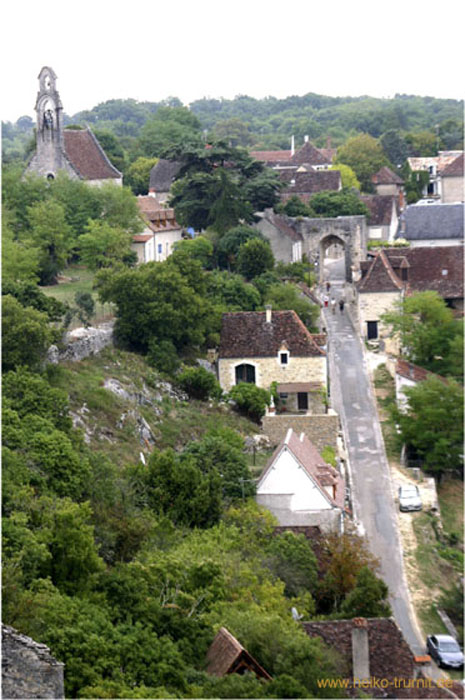 6. Einfahrt nach Rocamadour