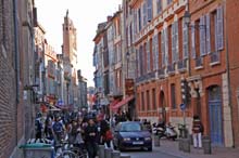 067.Toulouse, Rue u. Eglise du Taur