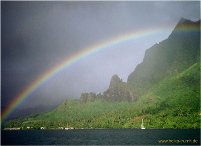 14.Regenbogen  in Cook's Bay Moorea