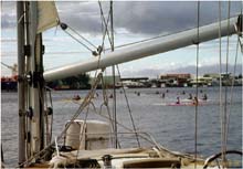 00.Ruderregatta im Hafen von Papeete 1994