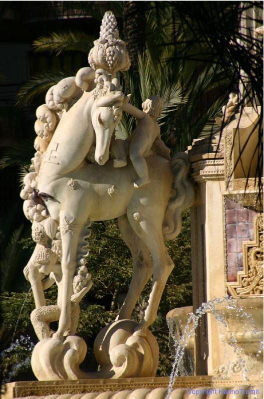 028.Alicante, Luceros-Brunnen