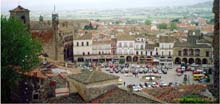 37.Blick auf die Plaza Mayor, Trujillo