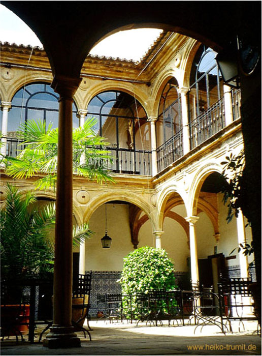 52.29.Innenhof Palacio del D. Ortega, Parador Ubeda