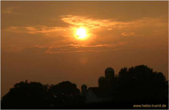 37.Sunset in Amish County