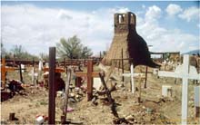 31.Friedhof im Taos Pueblo New Mexico