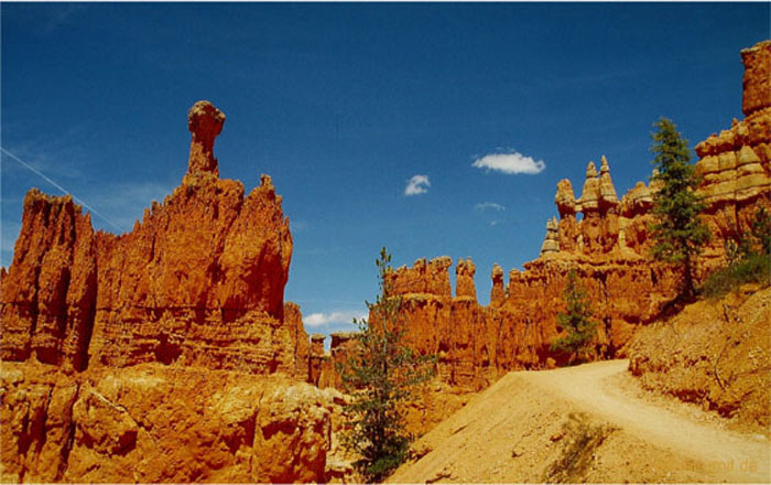 23.Trail im Bryce Canyon