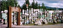 76.Schilder-Museum in Watson Lake