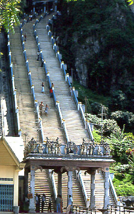 Aufgang zu Batu Caves